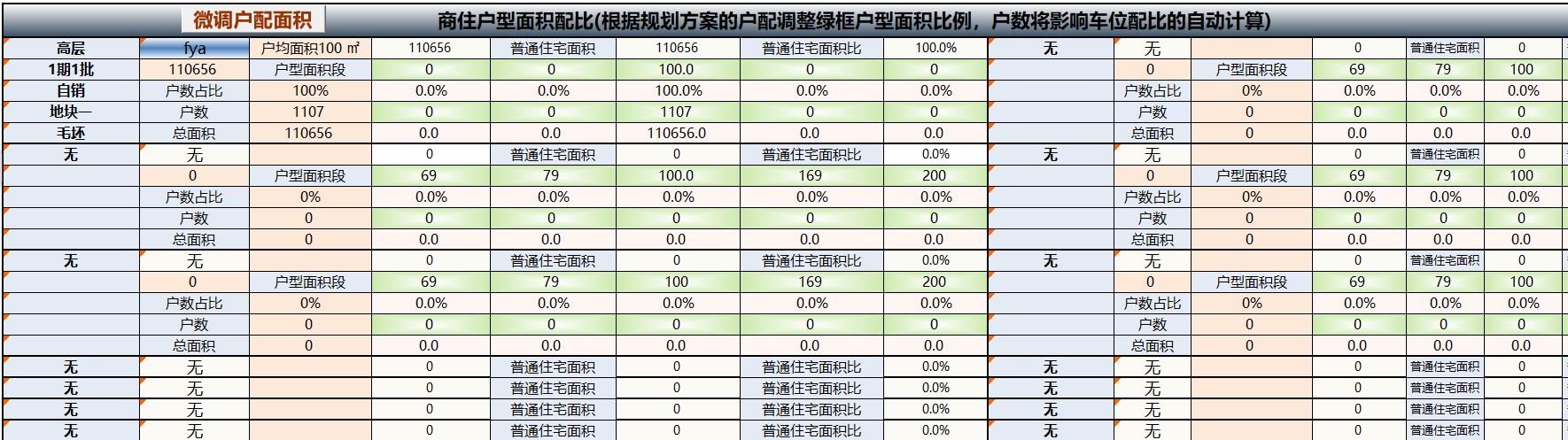 指标输入页面展示